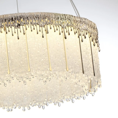 5091/60L L-VISION ODL25 555 золотой/стекло Люстра LED 60W 3700K 4968Лм CLEO