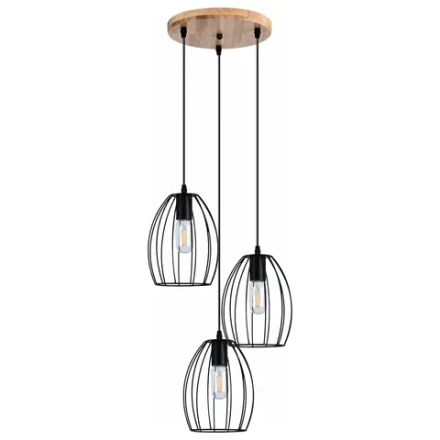 IL1011-3P-05 BK светильник потолочный ILLUMICO, E27х3