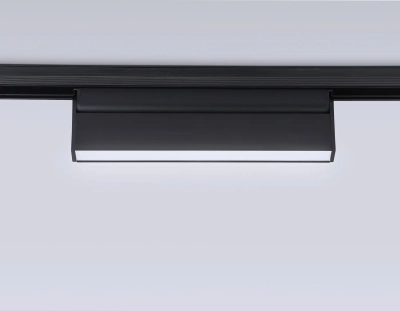 Светильник светодиодный трековый для шинопровода Magnetic GL4062 BK черный IP20 12W 4200K 48V 223*22*105