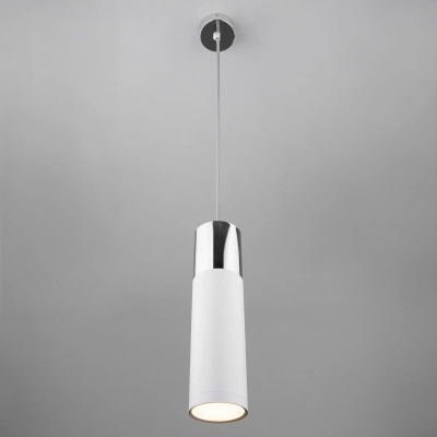 Светильник лофт подвесной со светодиодами 50135/1 LED хром/белый, LED