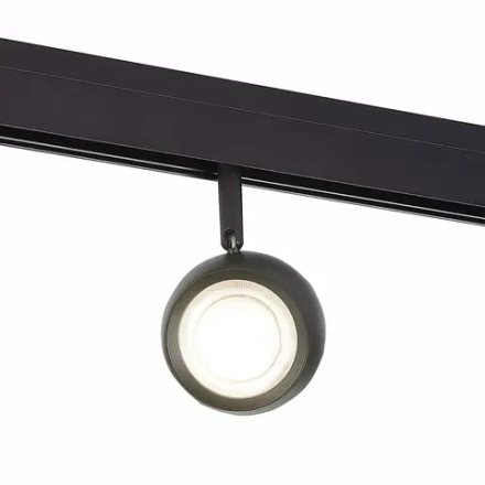 ST355.446.10 Магнитный трековый светильник Черный LED 1*10W 4000K 470Lm Ra>80 36° IP20 L120xW50xH176 48V