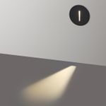 7051/3WL HIGHTECH ODL25 397 металл/металл Подсветка лестницы черн IP20 LED 1*3W ESCALA