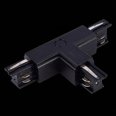 ST030.409.16R1 Т-образный токоподвод правый 1 для трехфазного шинопровода ST-Luce Черный