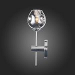 SL1500.101.01 Светильник настенный ST-Luce Хром/Дымчатый E14 1*40W