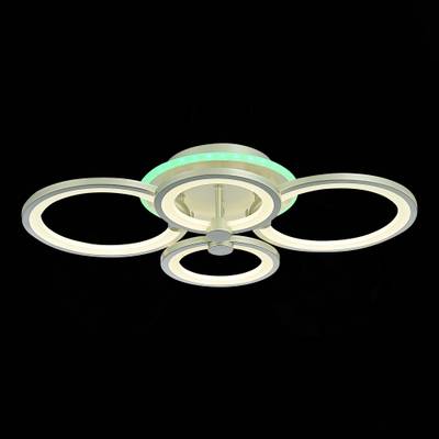 SLE200392-04 Светильник потолочный Серебристый/Белый LED 1*100W 3000-6000K