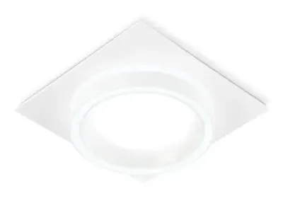 Светильник встраиваемый TU5220 WH белый IP20 GX70 D150*150*52