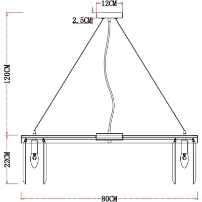 Подвесная люстра Arte Lamp SECUNDA A1003LM-12CC, 12хE14