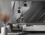 Светильник подвесной TR8470/3 BK/FGD черный/золото E27/3 max 60W D340*1000