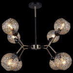 IL0268-8PSQ-79 BK AB светильник потолочный ILLUMICO, E14х8