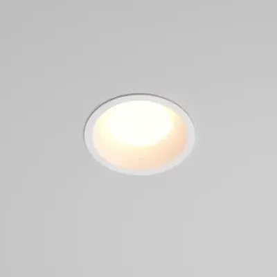 Встраиваемый светильник Окно / Okno 10 Вт 2.7-3-4 К 100° IP44 с переключателем цветовой температуры, DL055-10W2.7-3-4K-W. TM Maytoni