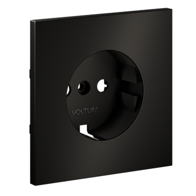 VLSM000612 Накладка для розетки с заземлением, S70 Metal (антрацит). (ТМ Maytoni)