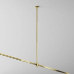 Крепление потолочное Long одинарное 760мм Flarity латунь, TRA159C-SL1-BS. TM Maytoni