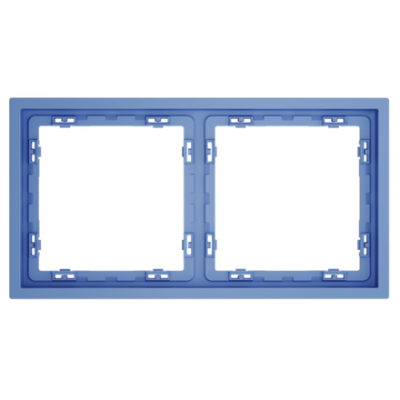 VLS100215 Рамка пластиковая VOLTUM S70 на 2 поста, (деним). (ТМ Maytoni)