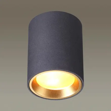 4205/1C HIGHTECH ODL20 327 черный/металл Потолочный светильник GU10 50W IP54 AQUANA