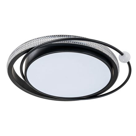 Потолочный светильник ARTE LAMP ALSAFI A2657PL-1BK, 1хLED