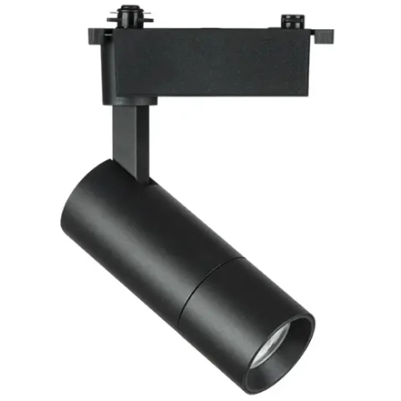 229137 Светильник для 1-фазного трека VOLTA LED COB 12W 1080LM 18-60G ЧЕРНЫЙ 3000K