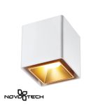 358488 OVER NT20 234 белый/золото Светильник накладной IP20 LED 4000K 10W 220V RECTE