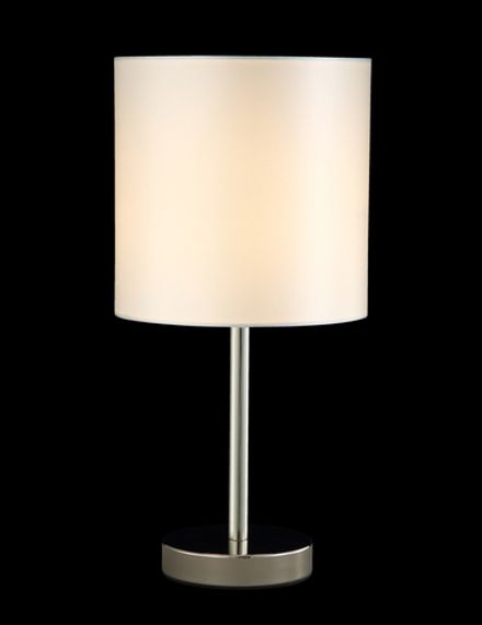 Настольная лампа Crystal Lux SERGIO LG1 NICKEL 2900/501