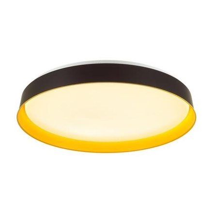 7711/EL COLOR SN 157 Светильник пластик/желтый LED 70Вт 3000-6000К D510 IP43 пульт ДУ TUNA YELLOW