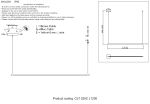 Светильник подвесной Crystal Lux CLT 035C L1200 BL 1400/226