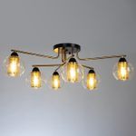 Потолочная люстра Arte Lamp MANCHESTER A7045PL-6BK, 6хE14