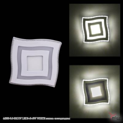 44333-9.0-001XW LED3+3+3W WHITE панель светодиодная