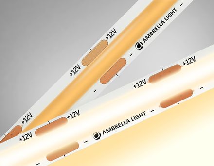 Светодиодная лента GS2601 COB 320Led/ 10W m/ 12V IP20 3000K/ 5000*8*1.54mm/ кратность резки 50mm (2 конт.)