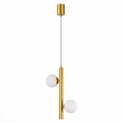 SL1185.203.02 Подвес ST-Luce Золотистый/Белый G9 2*5W