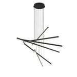 SL394.423.06 Люстра подвесная ST-Luce Черный/Белый LED 1*100W 4000K