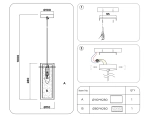 Подвесной светильник TR3672 CH/CL/FR хром/прозрачный/белый матовый E14 max 40W D110*1000