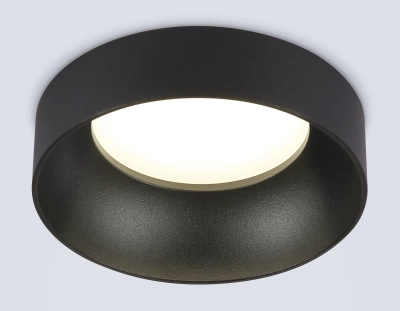 Светильник встраиваемый TN51817 BK черный IP20 GX53 D100*63
