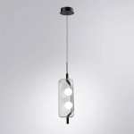 Подвесной светильник Arte lamp GENEVA A2341SP-2BK, 1хLED