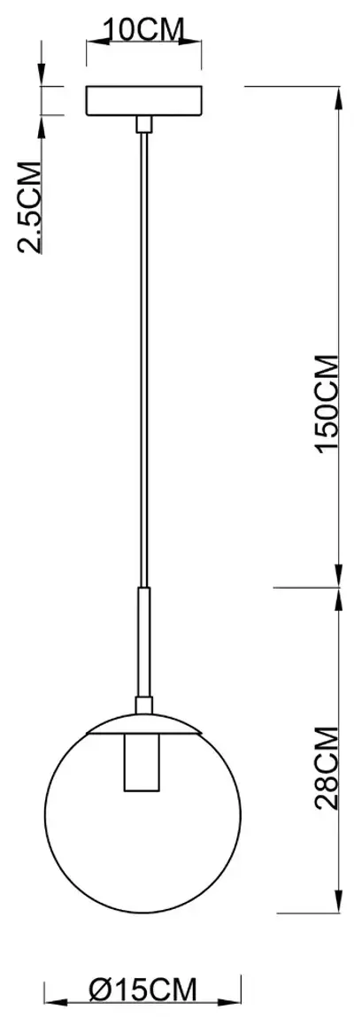 Подвесной светильник Arte Lamp VOLARE A1565SP-1CC, 1хE14