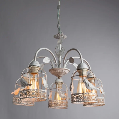 Подвесная люстра Arte Lamp CINCIA A5090LM-5WG, 5хE27