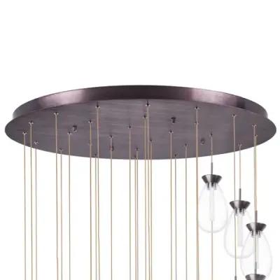 805289 Люстра COLORE LED 28х4W 5600LM КОФЕЙНЫЙ/МУЛЬТИКОЛОР 3000K Lightstar
