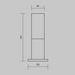 Ландшафтный светильник Willis E27х1, IP54, O418FL-01B. TM Maytoni