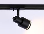 Светильник однофазный трековый GL5206 BK черный GU10 max 12W