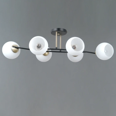 IL0798-6CSQ-25 BK AB TRENTO светильник потолочный ILLUMICO, E14х6