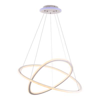 Citilux ТRIO CL215B060E LED Люстра подвесная с пультом Белая