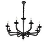 SL1114.403.08 Люстра подвесная ST-Luce Черный E14 8*40W