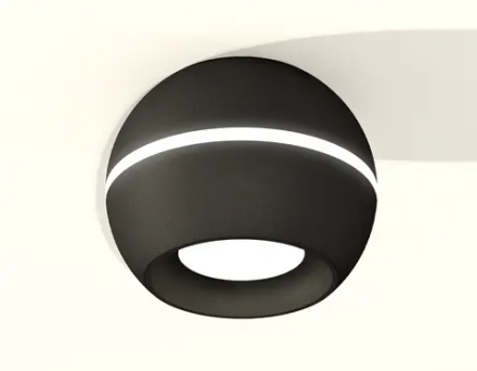 Комплект накладного светильника XS1102001 SBK черный песок MR16 GU5.3 LED 3W 4200K (C1102, N7021)