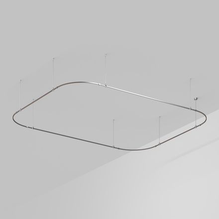 Основание ART-APRIORI-RECTANGLE-SOFT-ROD-800-4500x3500 (TN) (Arlight, IP20 Металл, 3 года)