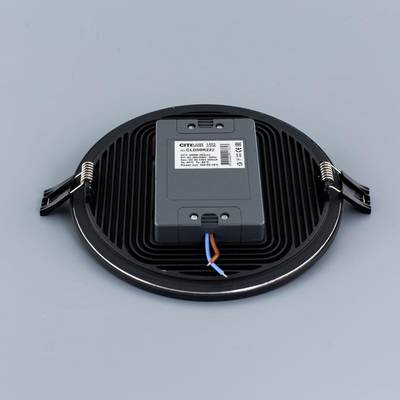 Citilux Омега CLD50R222 LED Встраиваемый светильник с диммером Чёрный