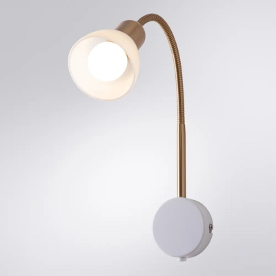 Бра Arte Lamp FALENA A3116AP-1WH, 1хE14