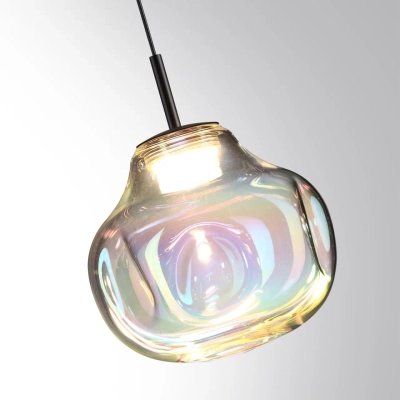 5097/4LB PENDANT ODL25 363 черный/бензиновый/металл/стекло Подвес LED 4W 4000K 388Лм VASO