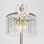 Citilux Инга CL335943 Торшер хрустальный Бронза