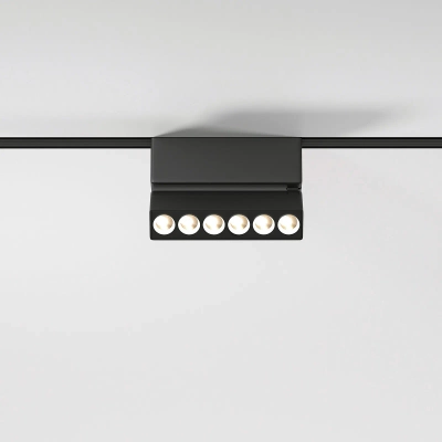 Flat Magnetic Трековый светильник 6W 4000K Insight чёрный 85090/01
