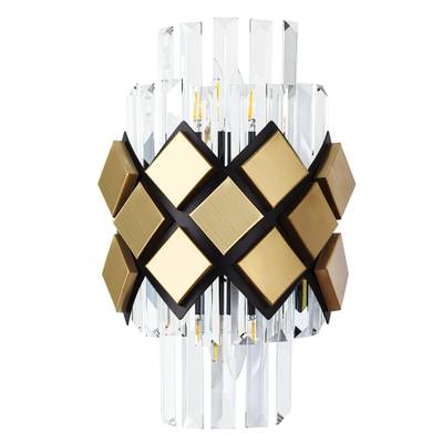 Настенный светильник Arte Lamp AMELIA A1039AP-2BK, 2хE14