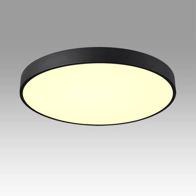 7756/70L MITRA LED SN 097 Светильник металл/акрил/черный LED 60Вт+10Вт(подсветка) 3000K D600 IP20 QUASAR