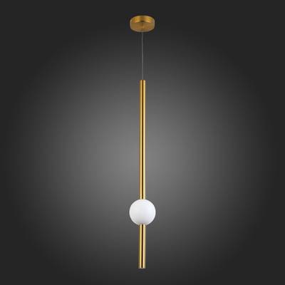 SL1222.233.01 Светильник подвесной ST-Luce Золотистый/Золотистый, Белый LED 1*18W 4000K